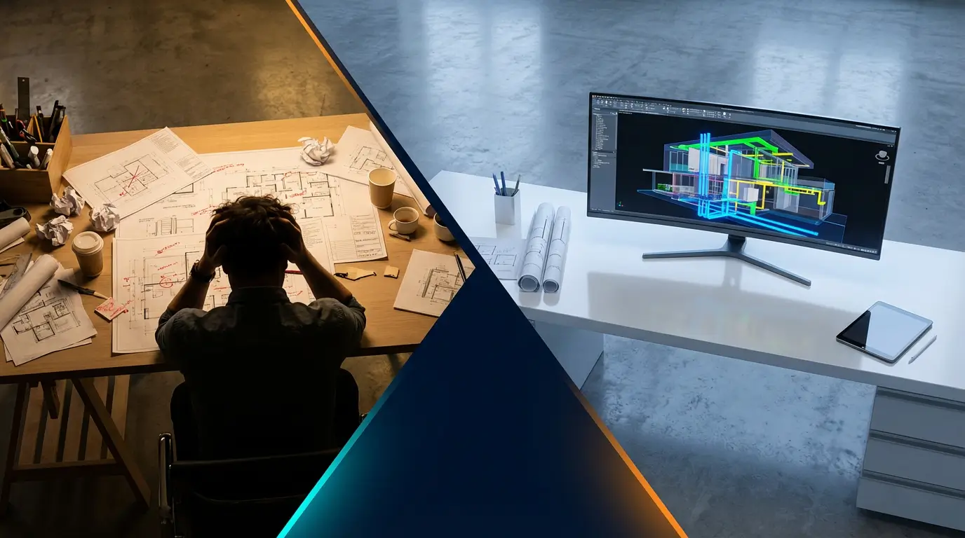 ¿Por qué tu estudio de arquitectura necesita BIM? La matemática que nadie te muestra